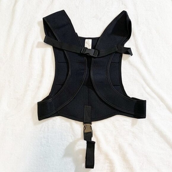 Layatone black neoprene nylon weight vest diving fitness running training vest - Picture 1 of 7